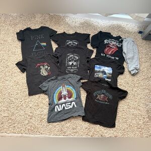 Band T-Shirt Lot – Size 18M (Unisex)